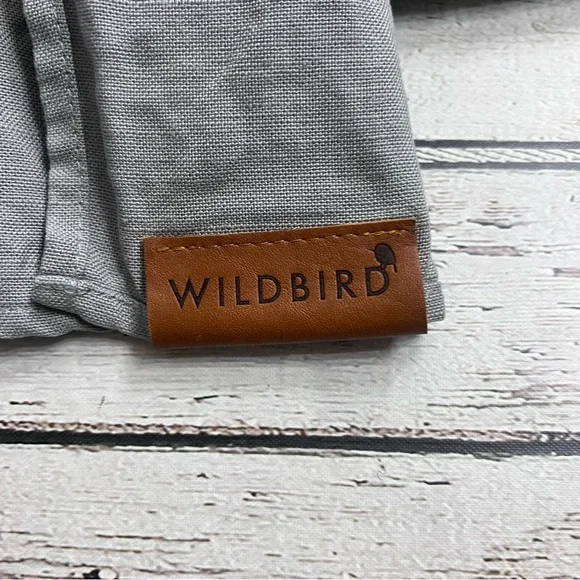 Wildbird Linen Owl Black Gray Ring Sling - Picture 4 of 8